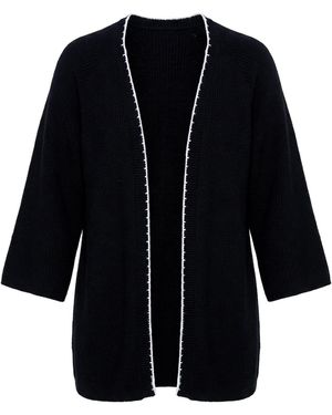 Ulla Popken Strickjacke - Schwarz