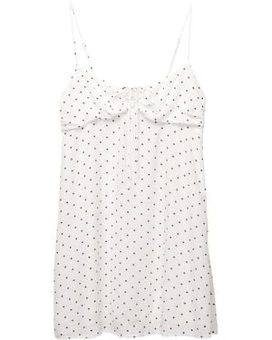 Pull&Bear Kleid Pacific - Weiß