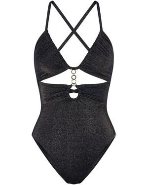 Triumph Badeanzug Label Summer Sunset - Schwarz
