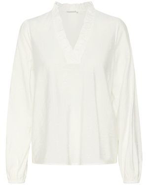 Kaffe Bluse 'Sanni' - Weiß