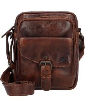 Greenburry Umhängetasche Rugged - Braun