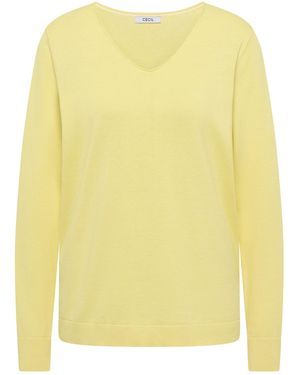Cecil Pullover - Gelb