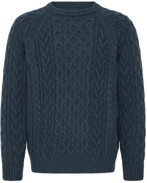 Solid Pullover Sdvukan - Blau