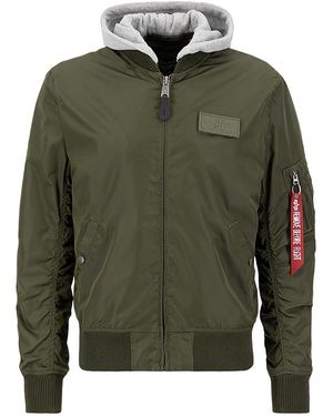 Alpha Industries Übergangsjacke Ma-1 Tt - Grün