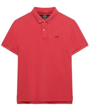 Superdry Poloshirt - Rot