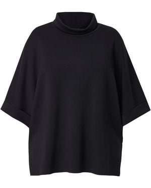 Ulla Popken Poncho - Blau