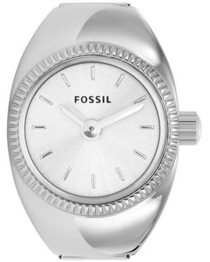 Fossil Uhrenring - Grau