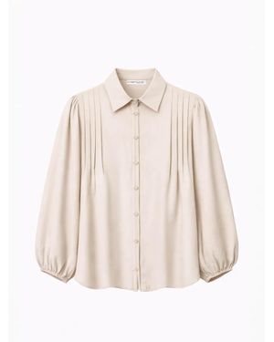 MixRay Bluse - Natur