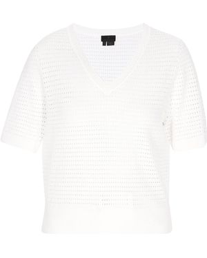 DreiMaster Klassik Sweater - Weiß