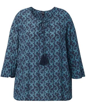 Ulla Popken Tunika - Blau