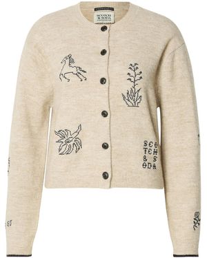 Scotch & Soda Strickjacke - Natur