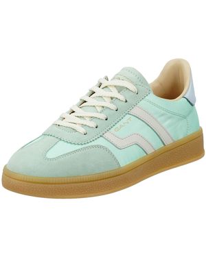GANT Cuzima Retro Sneaker, Schnürschuh mit Kontrastbesatz - Blau