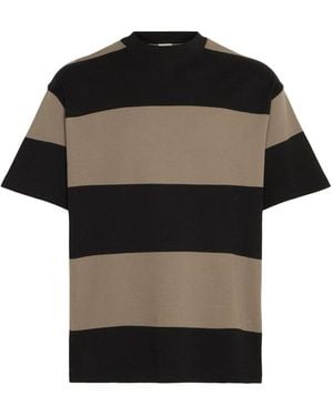 Solid Rundhalsshirt Sdroy - Schwarz