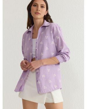 Trendyol Bluse - Lila