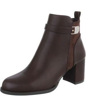 Ital-Design Stiefelette - Braun