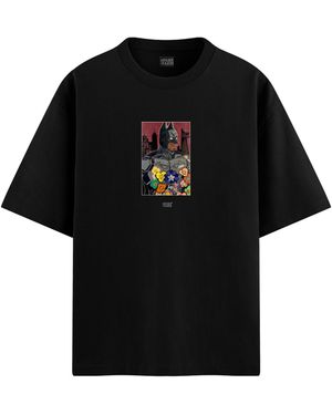 ATELIER OF FAITH Shirt Batman Gallery Collection - Schwarz