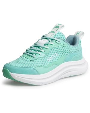 SOCCX Sneaker Im Mesh-Design Mit Logostick - Grün