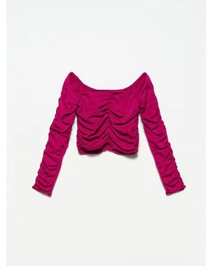 Dilvin Pullover Pullover - Rot