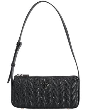 Guess Schultertasche Stacey - Schwarz