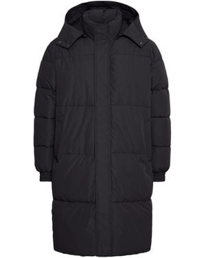 Solid Steppmantel Sdroy Long - Blau