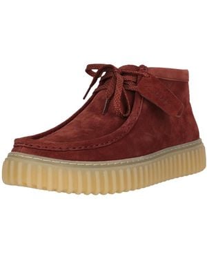 Clarks Schnürschuhe Torhill High - Rot