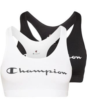 Champion Sport-Bh 2-Pack Bra - Schwarz