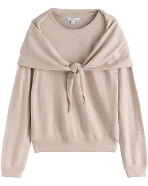 Next Set: Pullover Und Schal - Natur