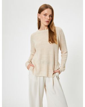 Koton Pullover - Natur