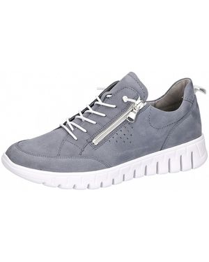 Waldläufer Sportlicher Schnürschuh - Blau