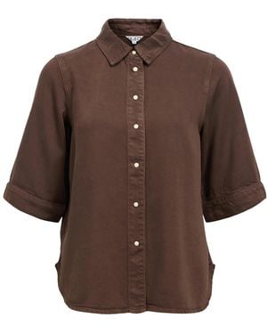 Object Bluse Objframe - Braun