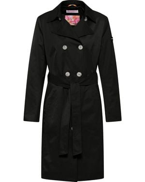 Frieda & Freddies Trenchcoat - Schwarz