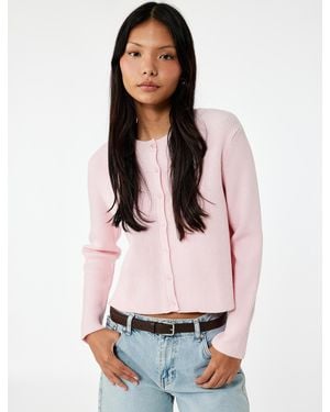 Koton Strickjacke - Weiß