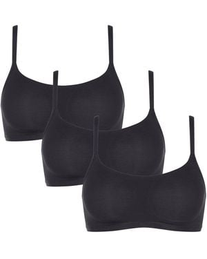 Sloggi Unterhemd Daily Go Cotton - Schwarz