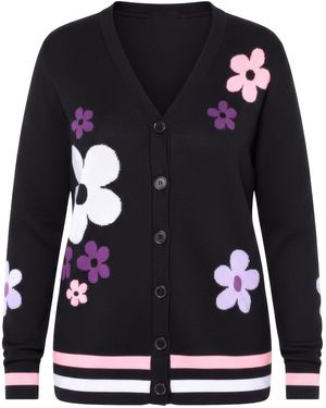 Angel of Style Strickjacke - Schwarz