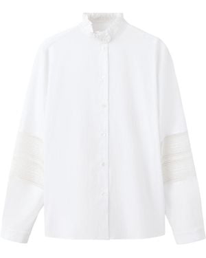 Mango Bluse Gala - Weiß