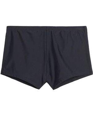 IUMAN Intimissimi Uomo Plain Square Cut Swim Trunks - Blau