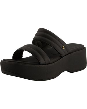 Reef Pantolette Lofty Lux Hi - Schwarz