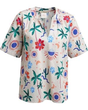 Smith & Soul Bluse - Weiß