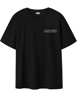 TWO SOON T-Shirt Mickey Maus - Schwarz
