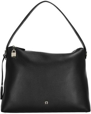 Aigner Schultertasche Delia - Schwarz
