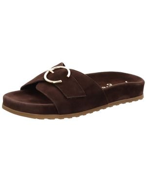 Paul Green Pantolette Klassische Pantolette Damen 6170-079 Glattleder - Braun