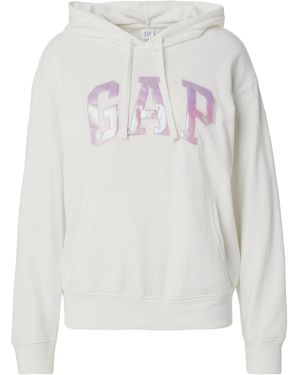 Gap Sweatshirt Heritage - Weiß