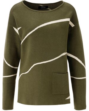 Aniston SELECTED Pullover - Grün