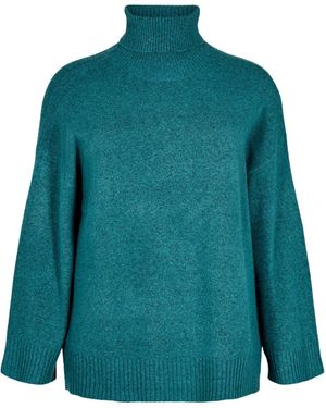 Zizzi Pullover 'Cavista' - Grün