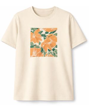 LEAFLETIC Shirt Short Sleeve T-Shirt - Weiß