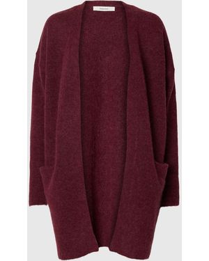 SELECTED Strickjacke - Lila