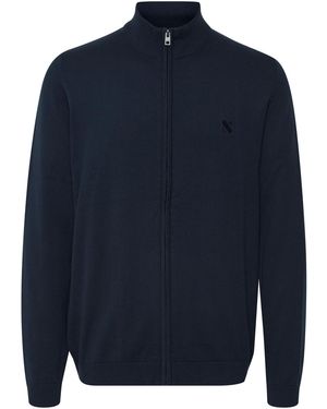 Solid Strickjacke Denley Ls6 - Blau