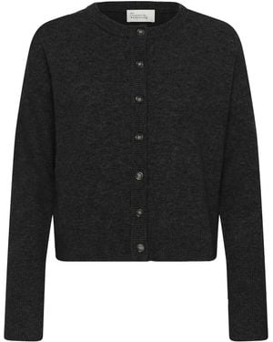 My Essential Wardrobe Strickjacke - Schwarz