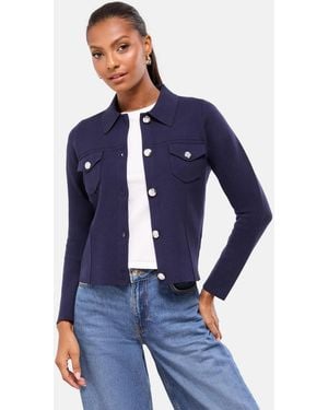 Lipsy Strickjacke - Blau