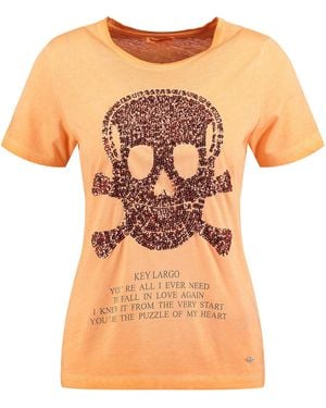 Key Largo T-Shirt Bone - Orange